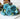 Bouquet Rose Pivoine Bleu Artificielle