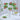 Branche d’Anthurium Tropical Vert Artificielle