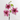 Branche De Magnolia Rose/Rouge (Lot de 3)