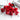 Branches de Magnolia Artificiel - Rouge