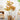 Ficus Orange et Vert Artificielle Sans Pot
