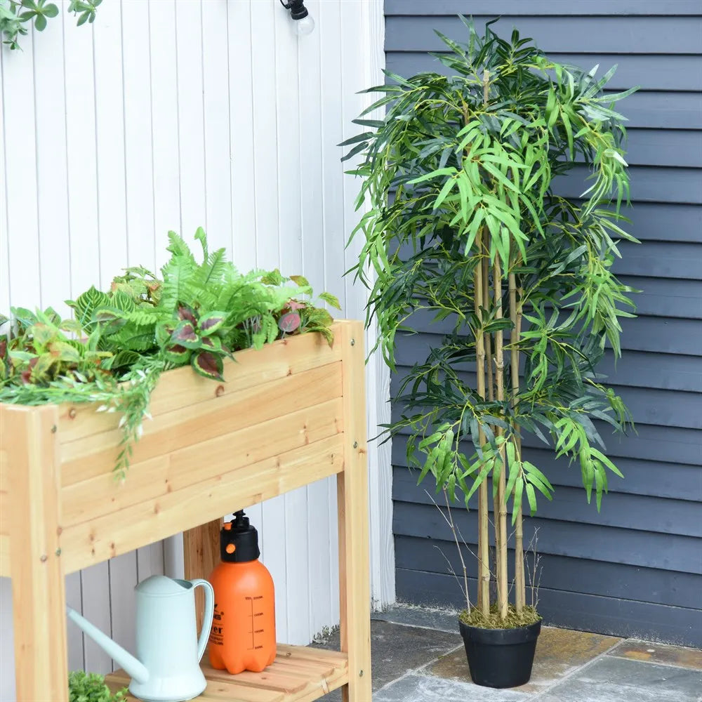 Bambou Artificiel Avec Pot