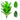 Bananier Artificiel Sans Pot - 12 Feuilles 68cm
