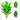 Bananier Artificiel Sans Pot - 18 Feuilles 80cm