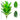 Bananier Artificiel Sans Pot - 24 Feuilles 88cm
