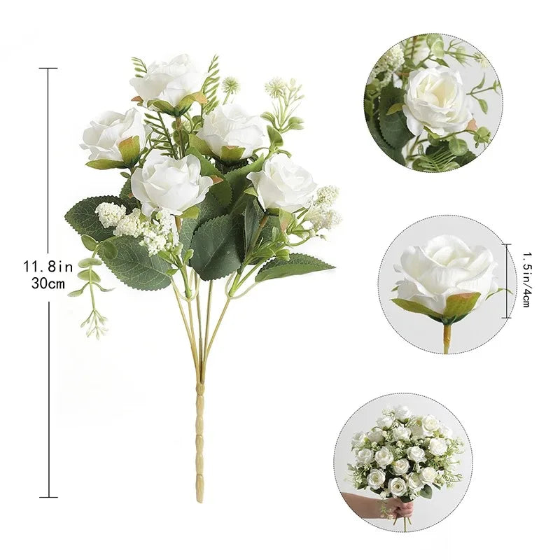 Bouquet de Roses Orange Clair
