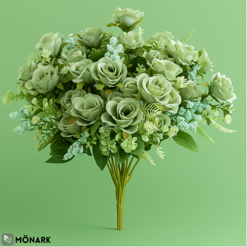 Bouquet de Roses Vertes