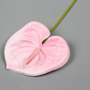 Branche d’Anthurium Tropical Rose Artificielle