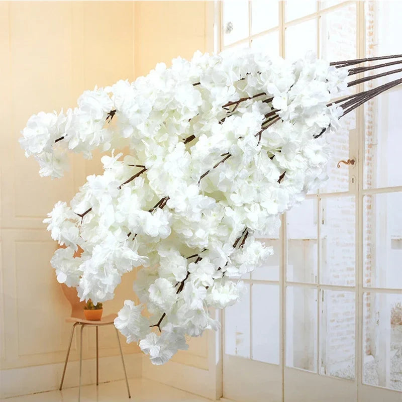 Branche De Cerisier Blanc Artificiel (1 pièce)