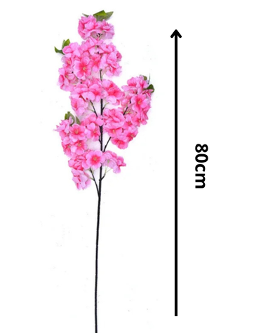 Branche De Cerisier Blanc Artificiel (1 pièce)