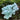 Branche De Cerisier Bleu Artificiel (1 pièce)