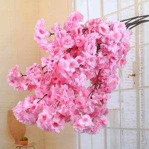 Branche De Cerisier Rose Artificiel (1 pièce)