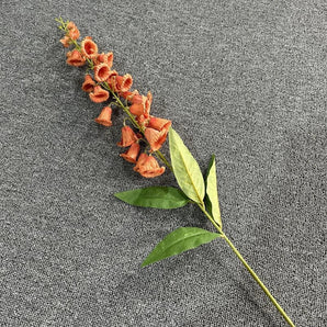 Branche de Muguet Artificiel Orange