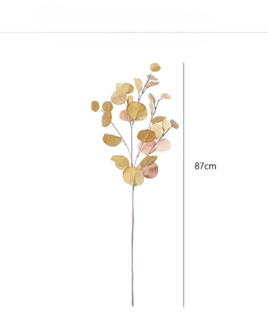 Branche d’Eucalyptus Blanche Artificielle