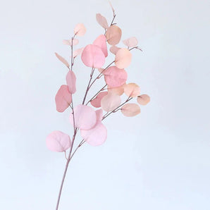Branche d’Eucalyptus Rose Artificielle