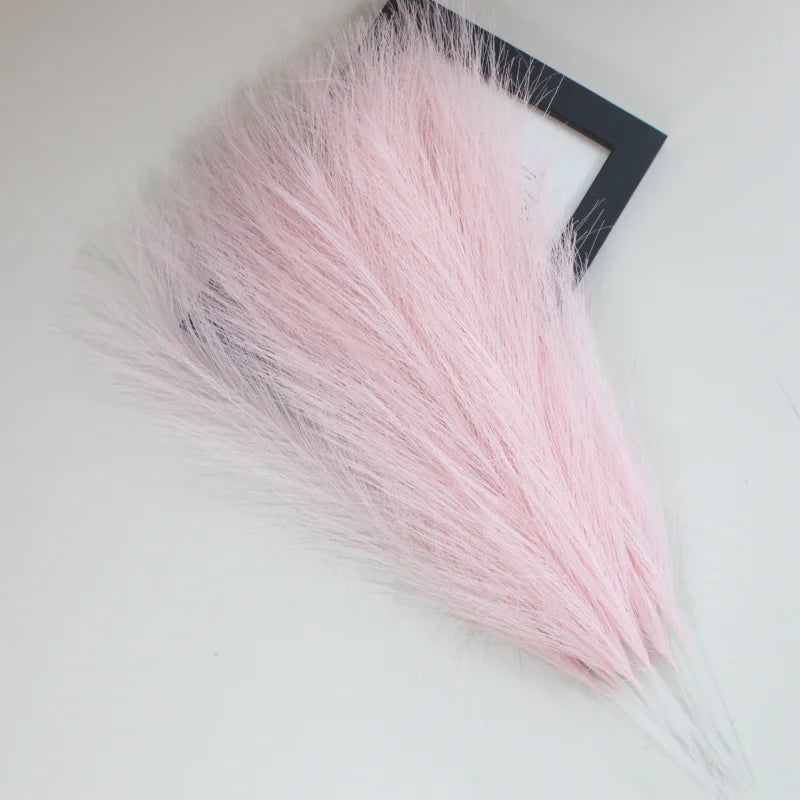 Branches de Pompons Rose Clair Artificielles Sans Pots