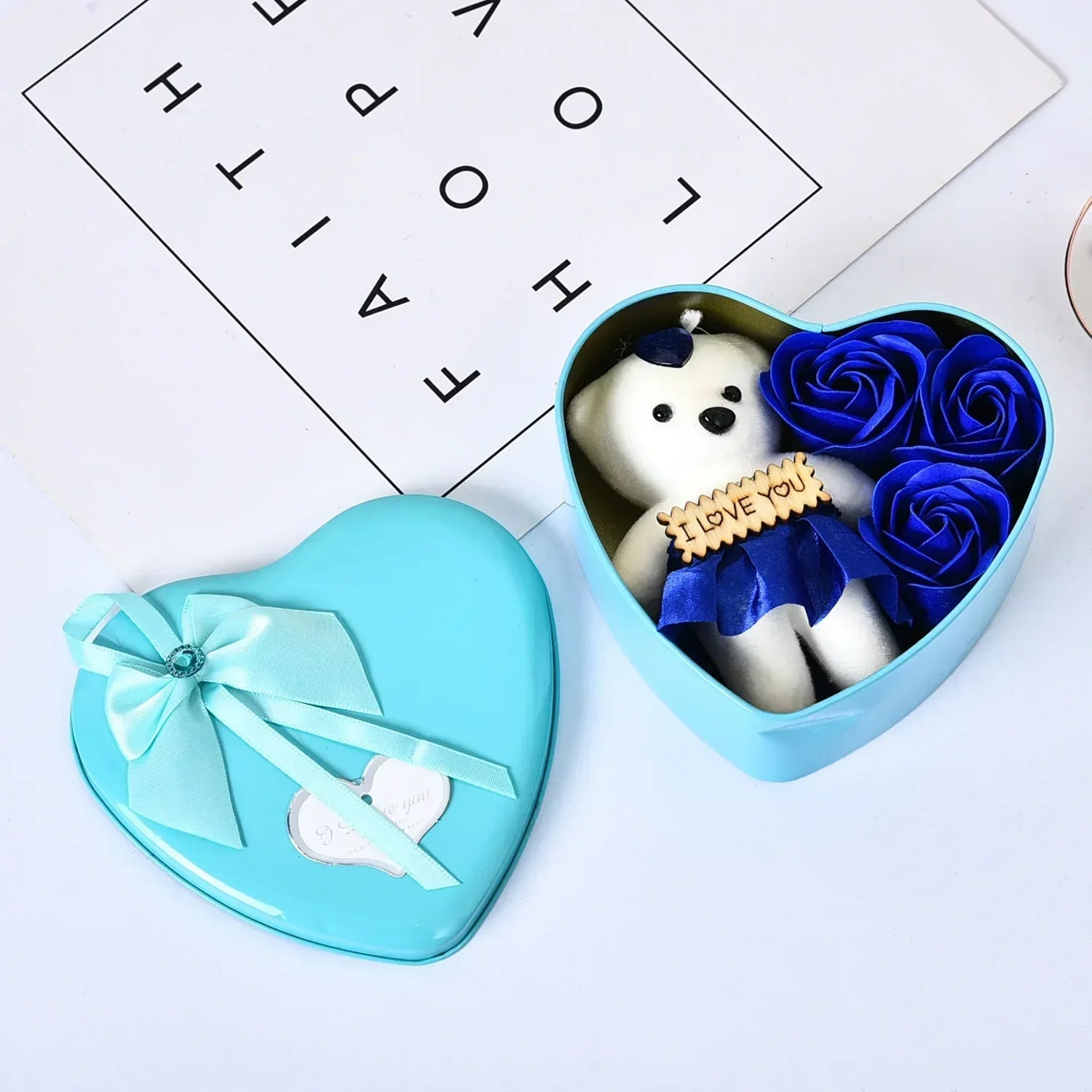 Coffret Cadeau Ours Bleu