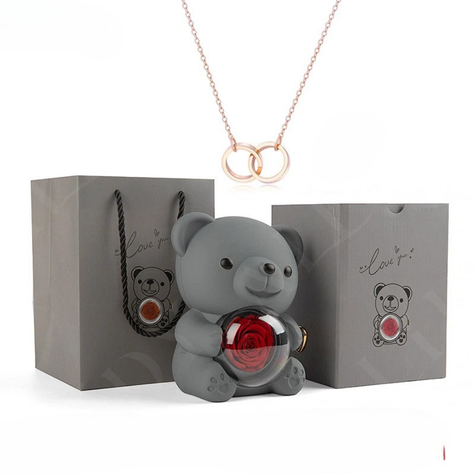 Coffret Cadeau Ours Gris