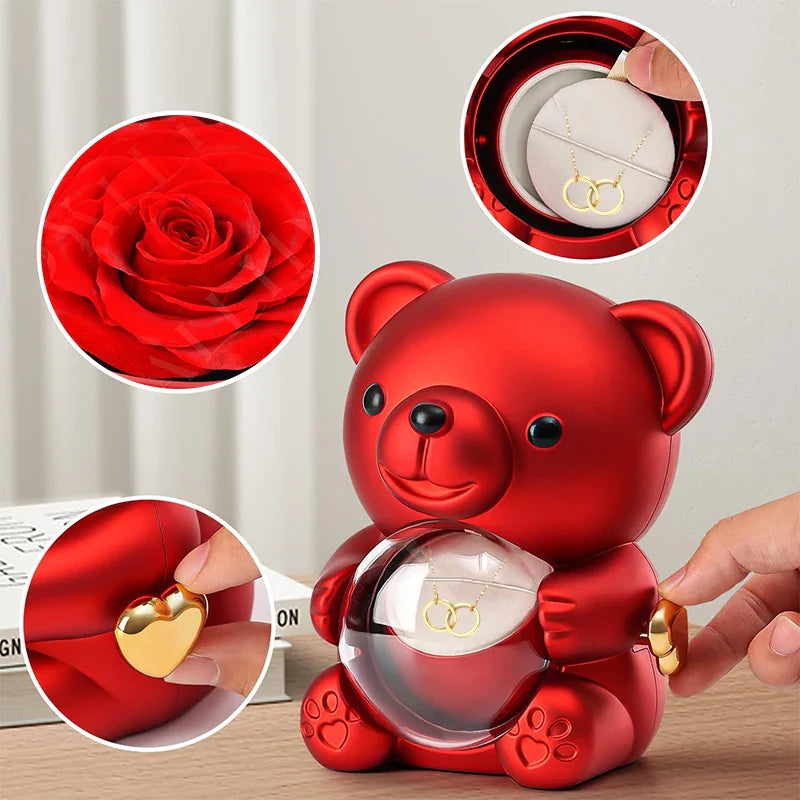 Coffret Cadeau Ours Rouge