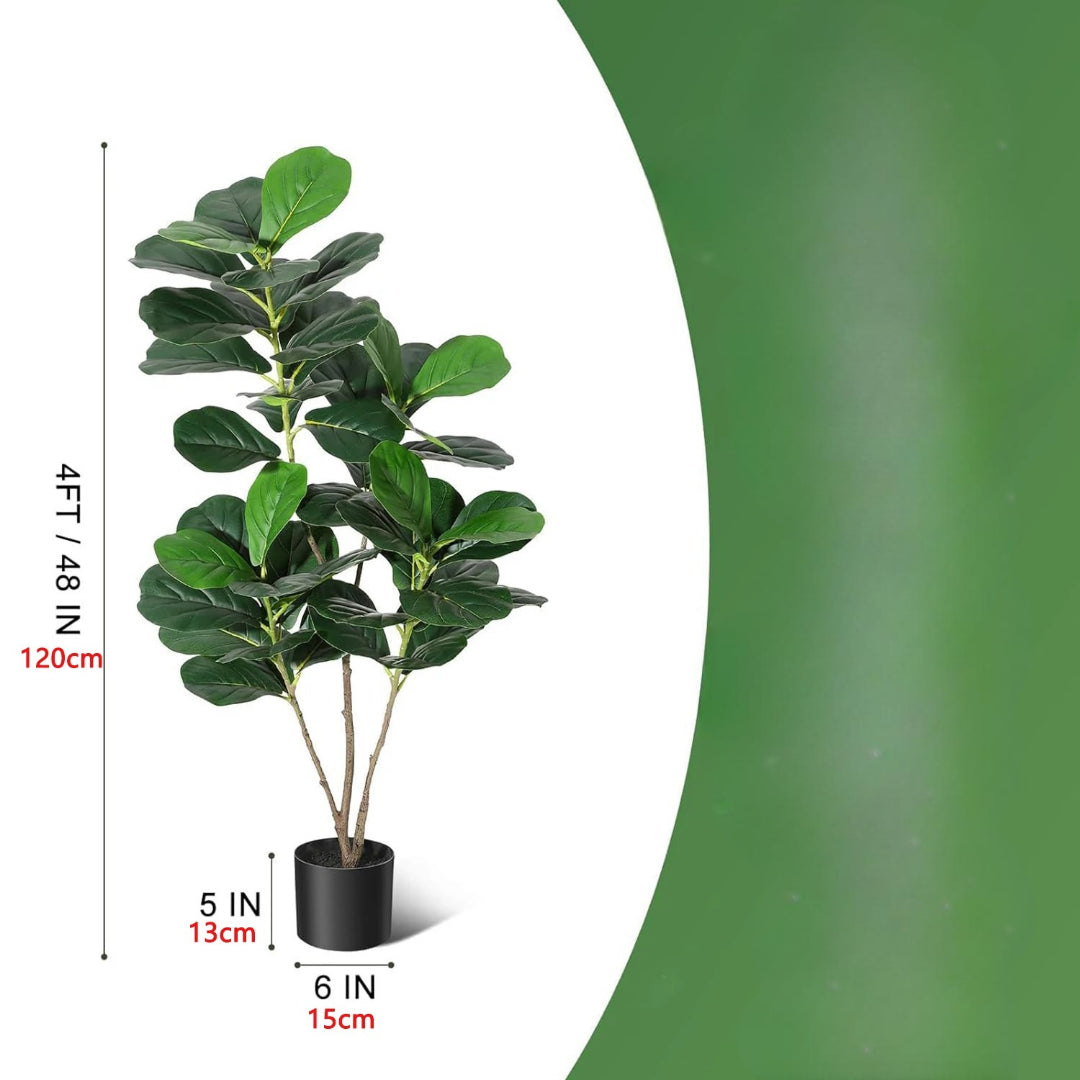 Ficus Artificiel Avec Pot - 120cm