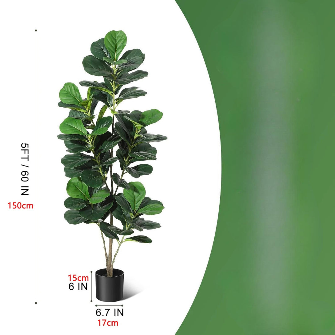 Ficus Artificiel Avec Pot - 150cm