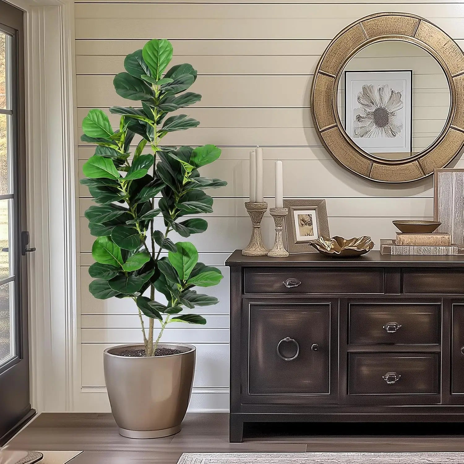 Ficus Artificiel Avec Pot