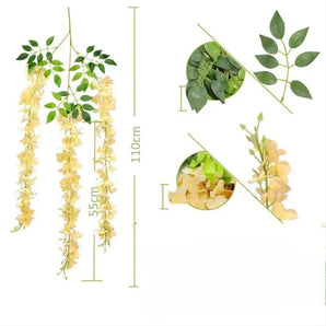 Glycine Jaune Artificielle (Lot de 3)