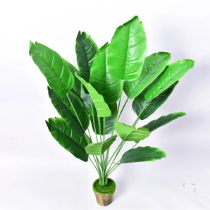 Grand Palmier Tropical Artificiel Sans Pots - bird of paradise