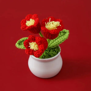 Muguet Artificiel Rouge