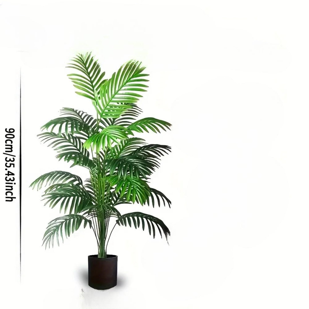 Palmier Areca Sans Pot Artificiel - 90 cm (24 feuilles)