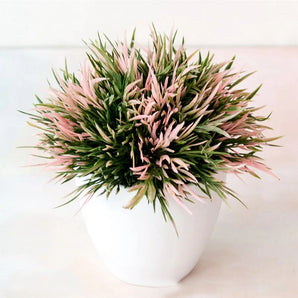 Petit Pot de Fleurs Artificielles Rose