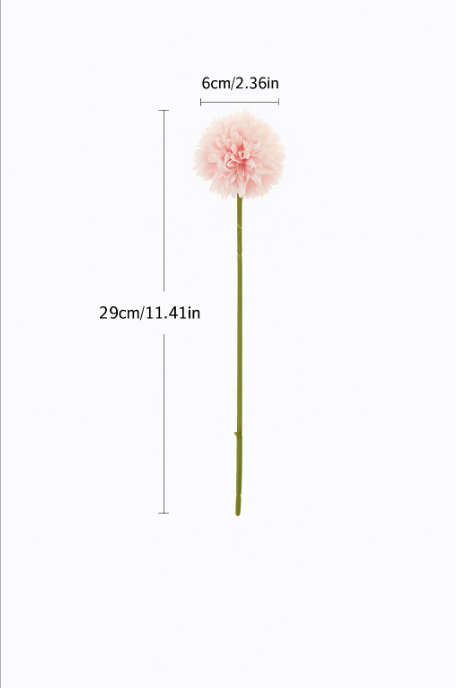 Pissenlit Rouge Artificiel (Lot de 5)