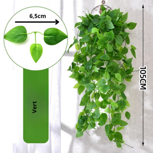 Plante Grimpante Périlla Rouge Artificielle