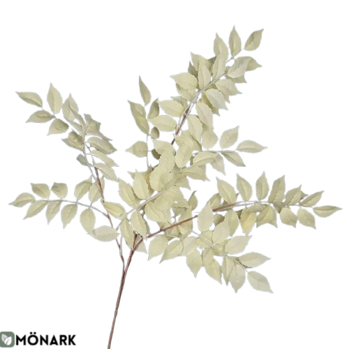 Plante Jaune Clair En Soie Artificielle