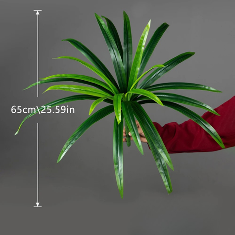 Plante Tropicale Artificielle - 65cm 24 Feuilles