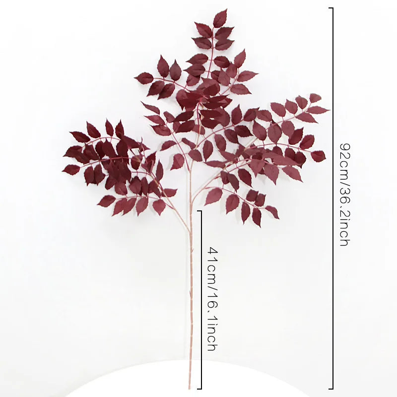 Plante Vert Clair En Soie Artificielle