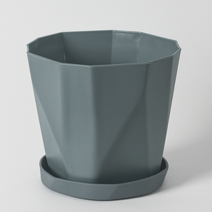 Pot de Fleurs Gris