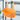 Pots De Fleurs Suspendu Orange