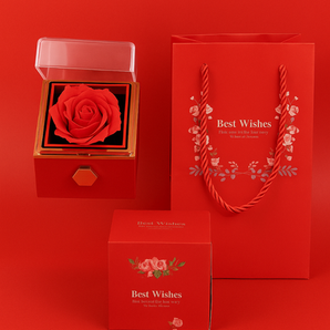 Coffret Rose Artificielle