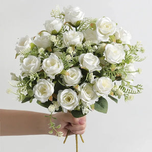 Bouquet de Roses Blanches